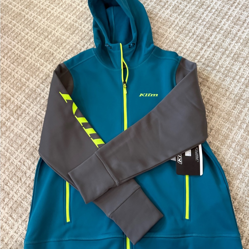 Klim Men's Performance Jacket - Blue and Gray